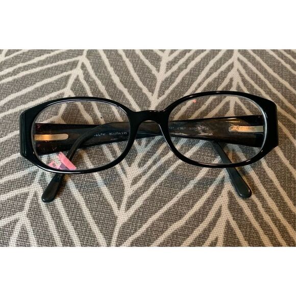 CHANEL EYE Glasses 3127 black Frames & Case CC LOGO Hardcase AUTHENTIC - Picture 5 of 12